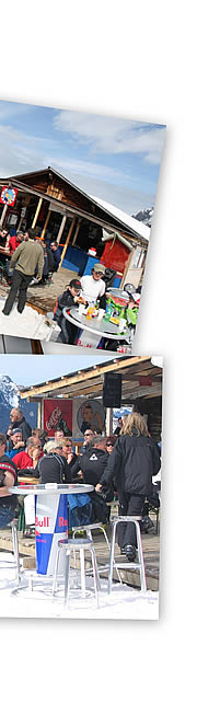 Wäschbar Wengen - Partyoase im Skigebiet